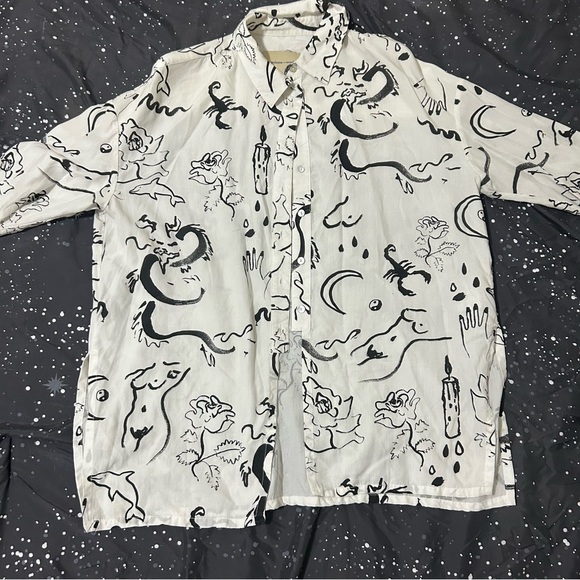 Paloma Wool Tops - Paloma Wool Dragon Blouse